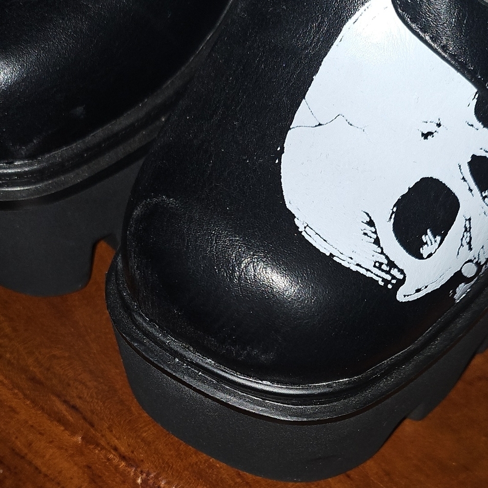 Lamoda No Time Platform Boots Sz 7 - Picture 5 of 6